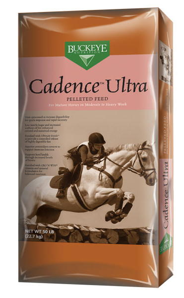 BUCKEYE Cadence Ultra Pelleted Horse Feed BUCKEYE Cadence Ultra Pelleted Horse Feed