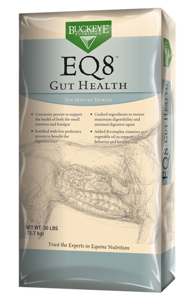 BUCKEYE EQ8 Gut Health Horse Feed BUCKEYE EQ8 Gut Health Horse Feed