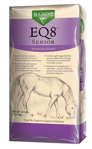 BUCKEYE EQ8 Senior Horse Feed BUCKEYE EQ8 Senior Horse Feed