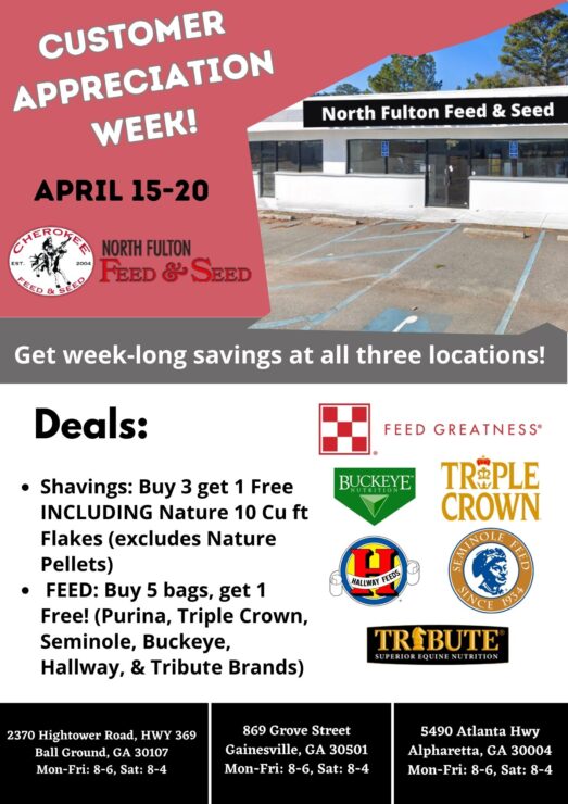 Spring Customer Appreciation Week