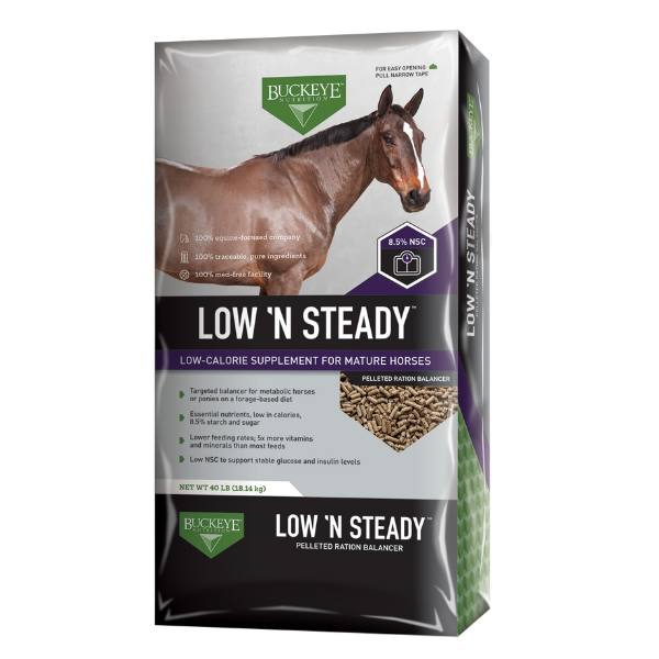 Buckeye Low 'N Steady Ration Balancer 40-lb